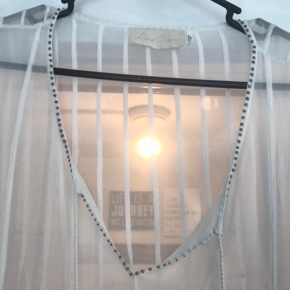 Anthropologie Love Sam top - Picture 3 of 7